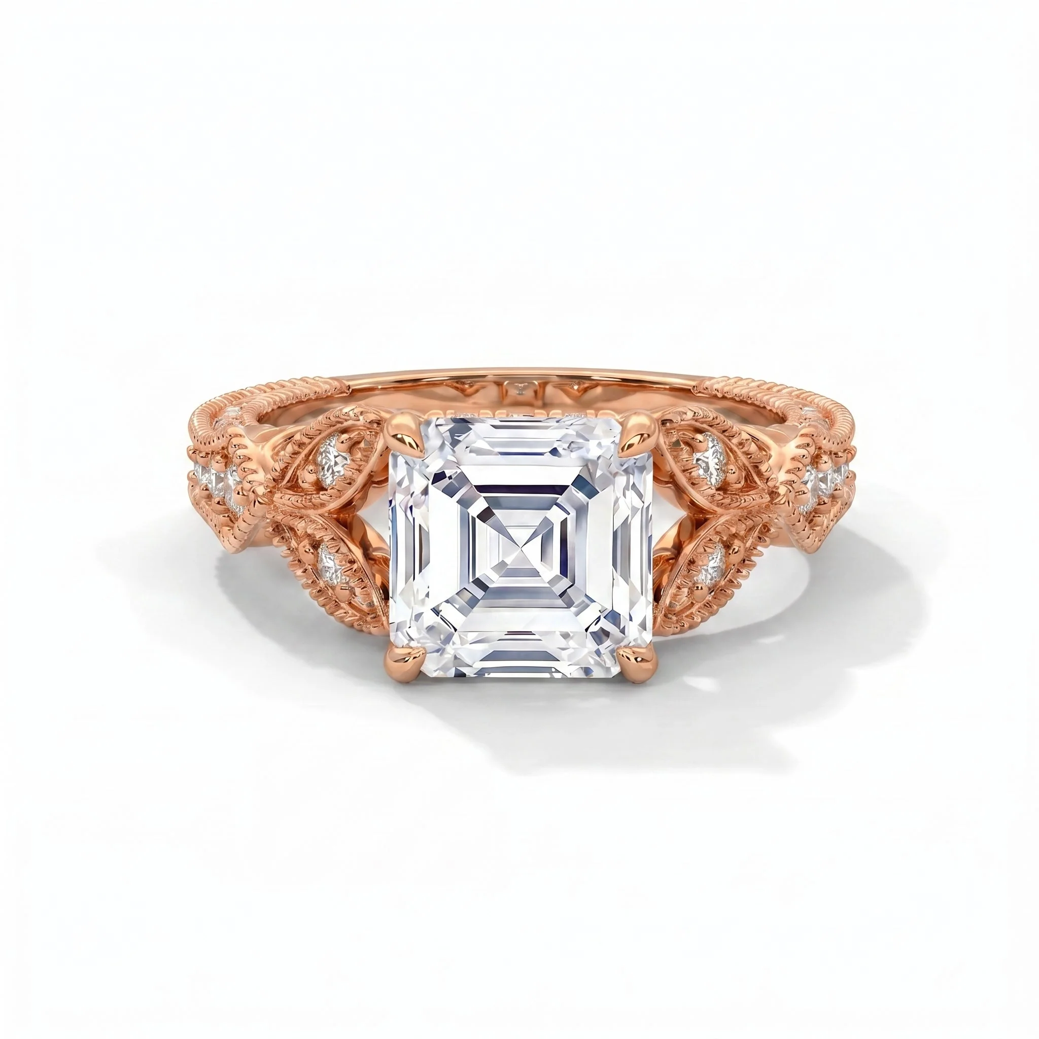 Heart Cut Diamond Engagement Rings